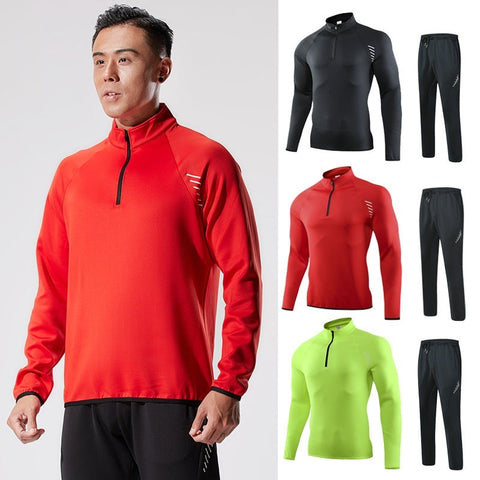 Half Zipper Workout Outdoor Running Quick Dry Athletic Shirt