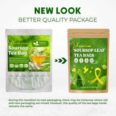 Premium Soursop Leaves Tea Bags