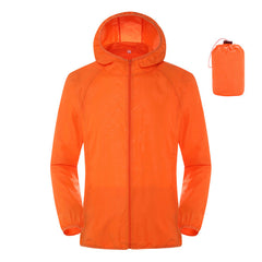Women’s Summer Outdoor Sun Protection Lightweight Waterproof Windbreaker Jacket