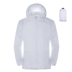 Women’s Summer Outdoor Sun Protection Lightweight Waterproof Windbreaker Jacket