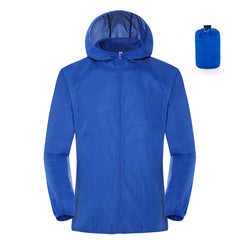 Women’s Summer Outdoor Sun Protection Lightweight Waterproof Windbreaker Jacket