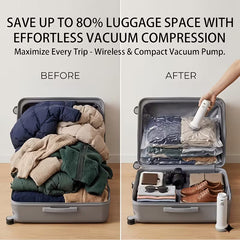 20-Piece Vacuum Storage Bag Set with Electric Air Pump