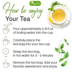Turmeric & Moringa Wellness Duo – Turmeric Ginger Cinnamon Tea & Moringa Leaf Tea Bags for Daily Balance