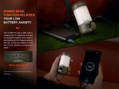 Fenix CL26R PRO Rechargeable LED High Performance Camping Lantern