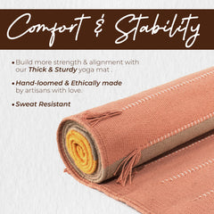 Organic & Eco-Friendly Cotton Yoga Mat