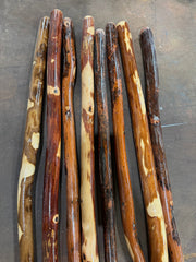 Handmade Ozark Hardwood Hiking Stick Heavy Duty Trekking Staff