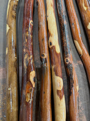 Handmade Ozark Hardwood Hiking Stick Heavy Duty Trekking Staff