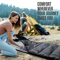 XXL Sleeping Bag for Big Tall Campers Outdoor Comfort