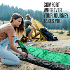 XXL Sleeping Bag for Big Tall Campers Outdoor Comfort
