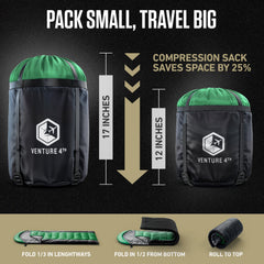XXL Sleeping Bag for Big Tall Campers Outdoor Comfort