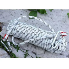 12mm Static Climbing Rope for Rock Climbing, Rappelling, and Tree Work
