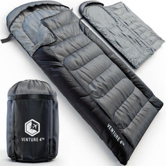 XXL Sleeping Bag for Big Tall Campers Outdoor Comfort