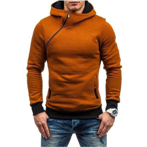Men’s Slim Fit Hooded Pullover Jacket Warm Winter Sportswear