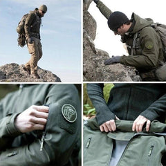 Men’s Camouflage Winter Jacket